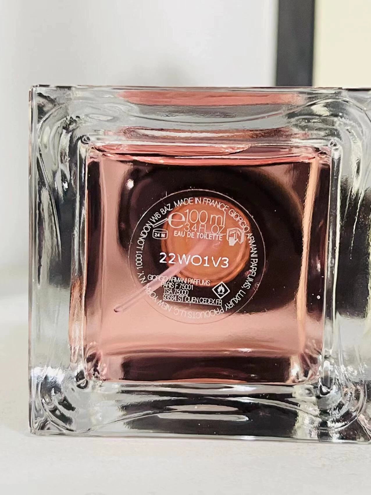 260526-168 Armani Milan Rose Parfum 100ml 3.4 oz