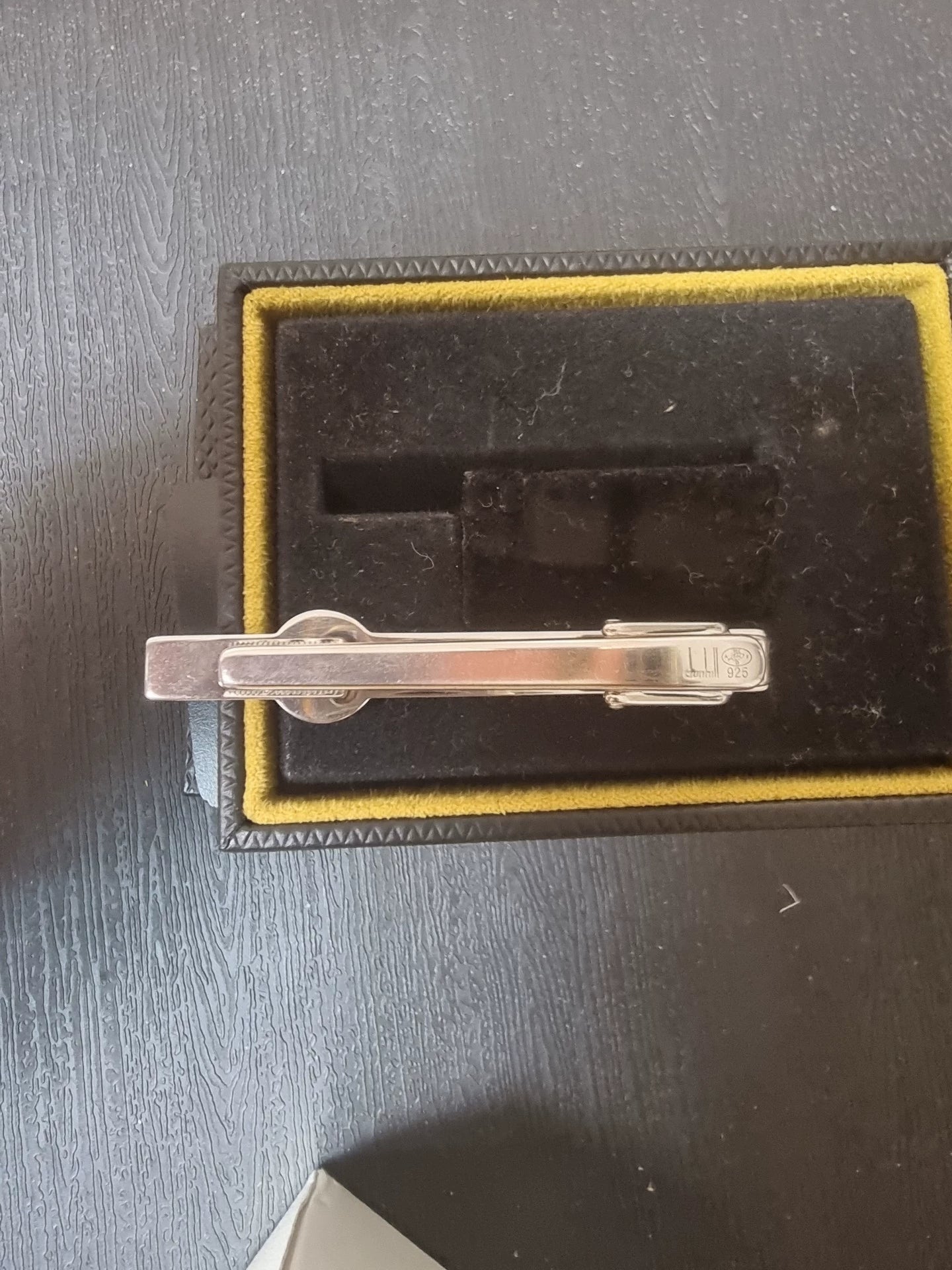 241025-79 Dunhill 925 silver tie clip