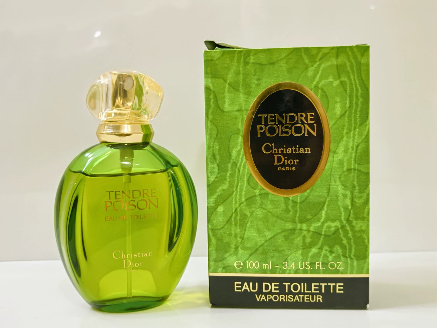 210526-77 Dior green poison light EDT 100ml 3.4 oz
