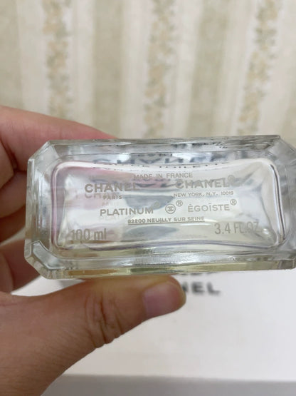 070526-66 Chanel Platinum Men Perfume 100ml 3.4 oz