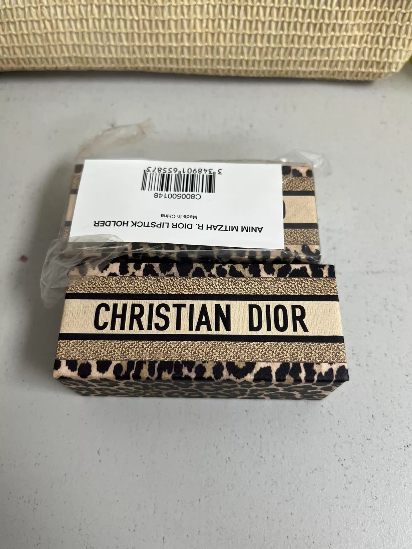 030926-102 Dior leopard print lipstick