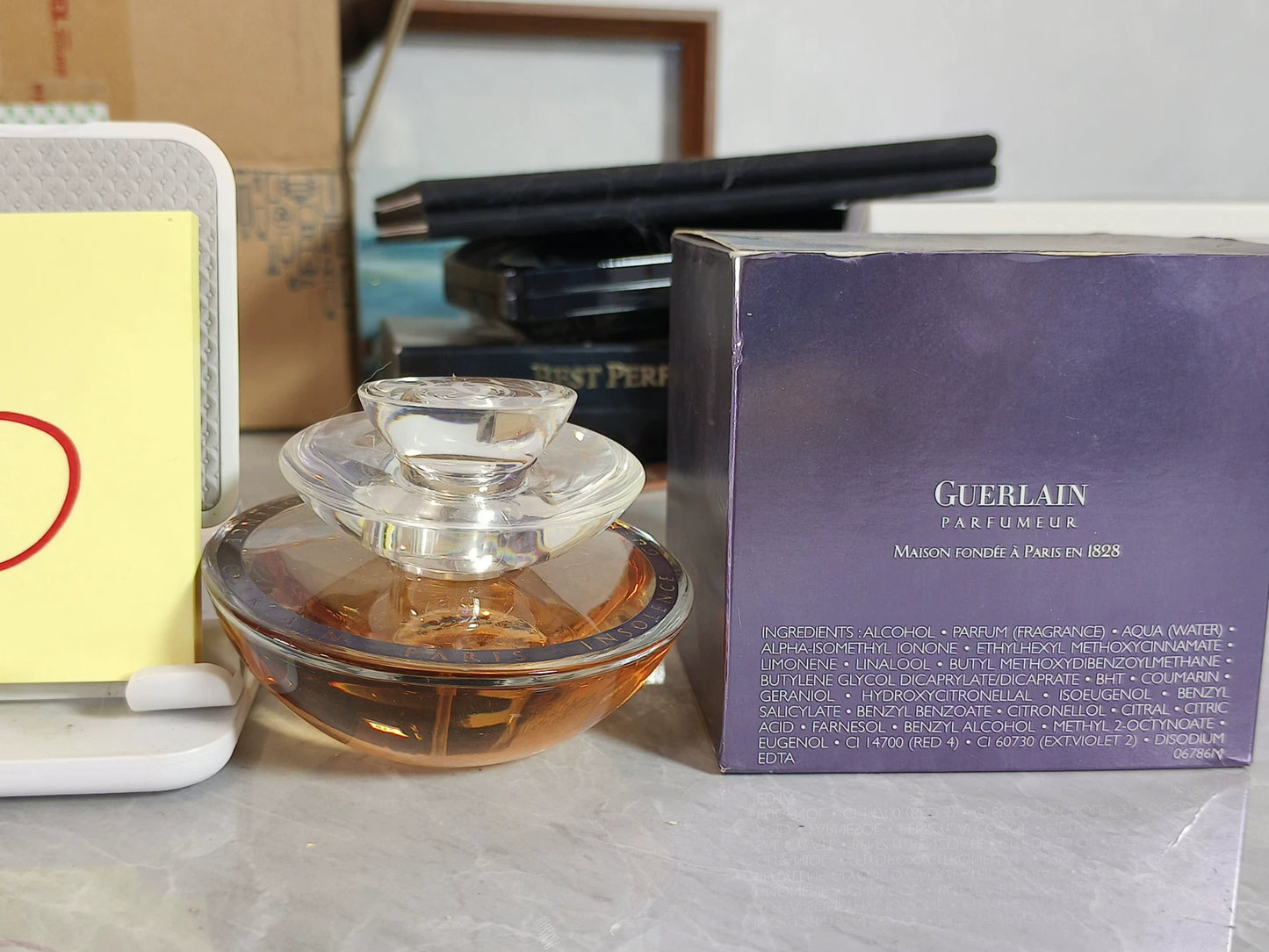 120625-83 Guerlain Insolence Eau de Toilette EDT 50ml 1.7oz