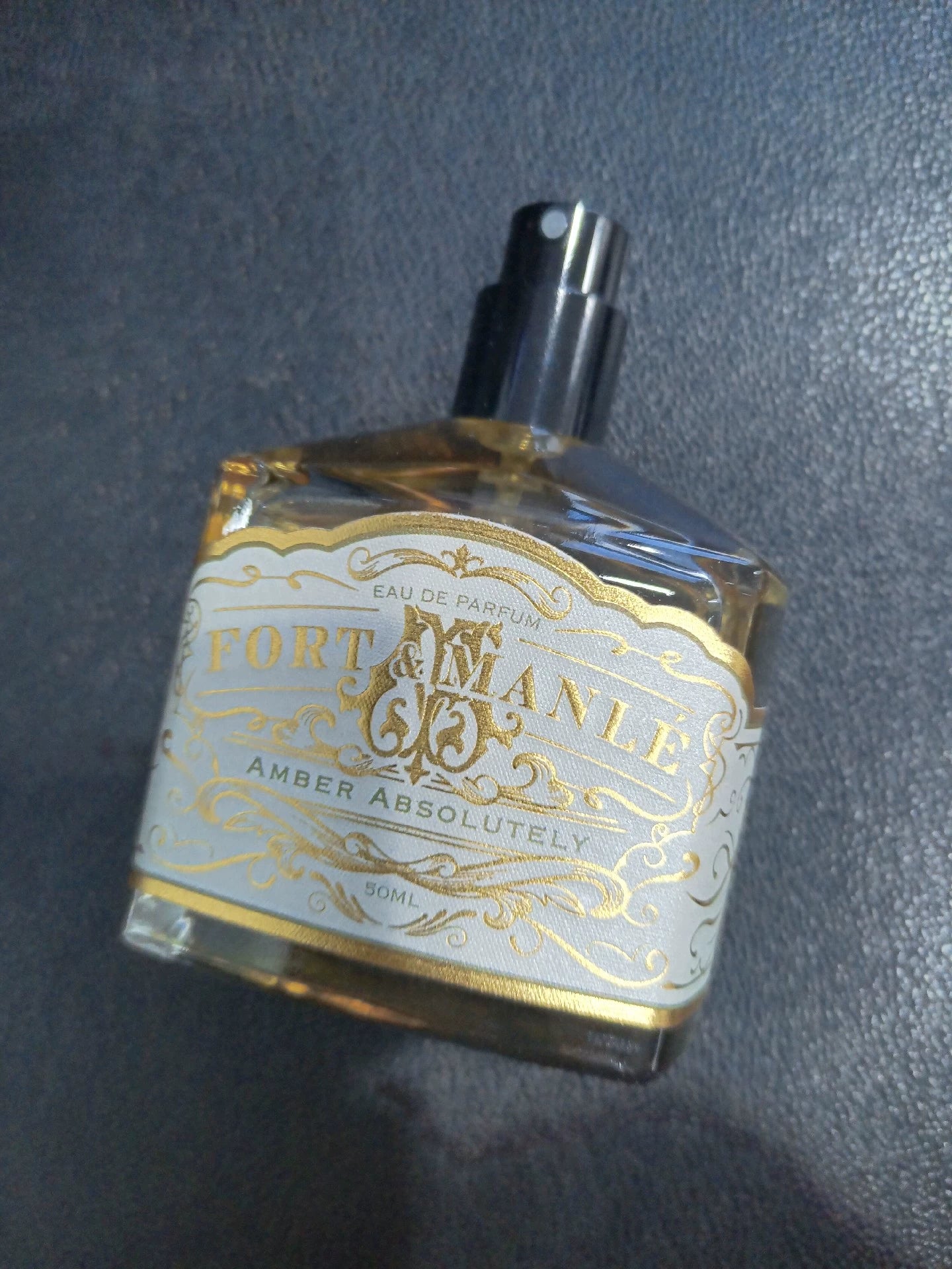 230925-106 Fort & Manle Amber Absolutely Eau de Parfum EDP 50ml 1.7oz