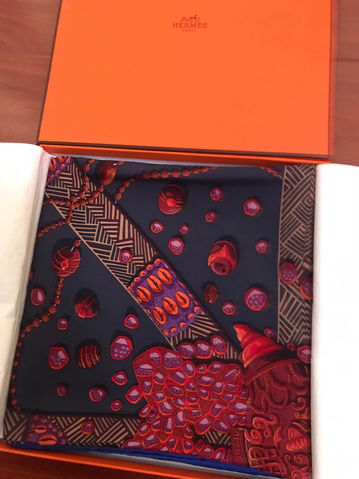 160826-scarf-41 Hermès Genuine silk scarf