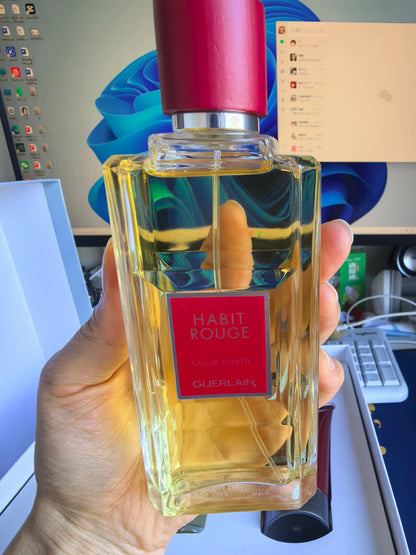 031026-28 Guerlain Habit Rouge full EDT 75ml 2.5 oz