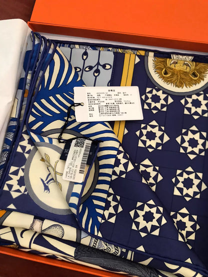 160826-scarf-35 Hermès Genuine silk scarf
