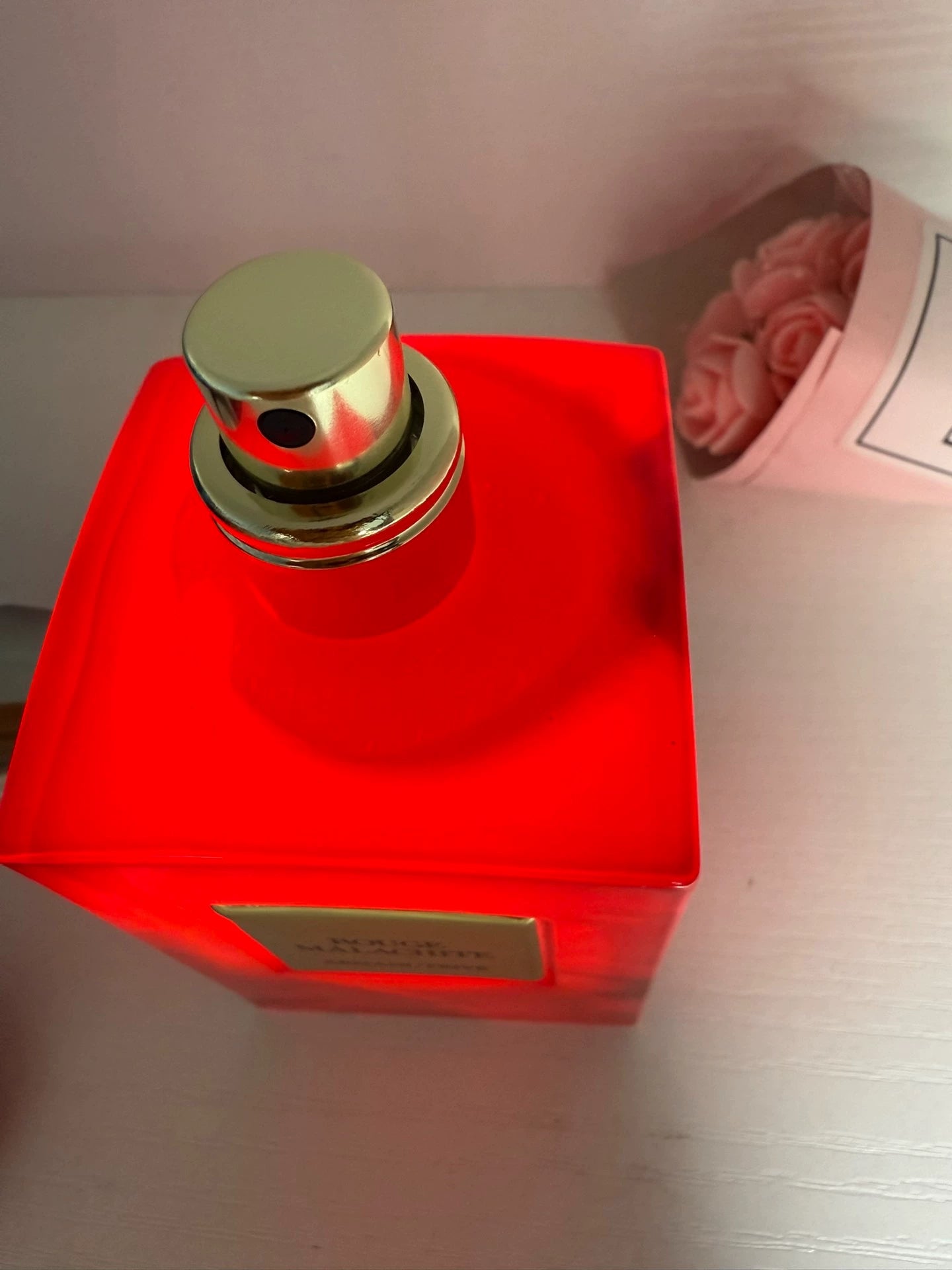 200526-45 Armani red malachite Perfume 100ml 3.4 oz