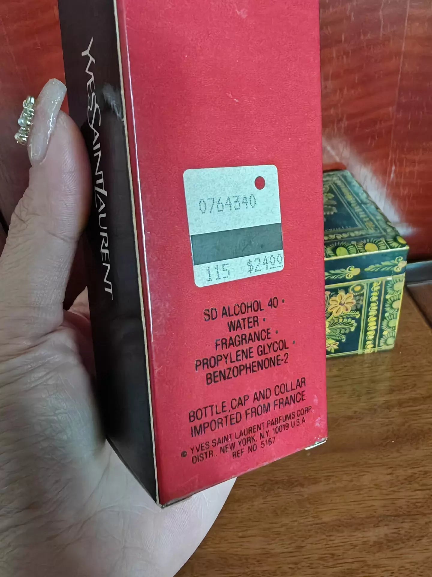 210426-128 YSL First edition saint Perfume 74ml 2.5 oz