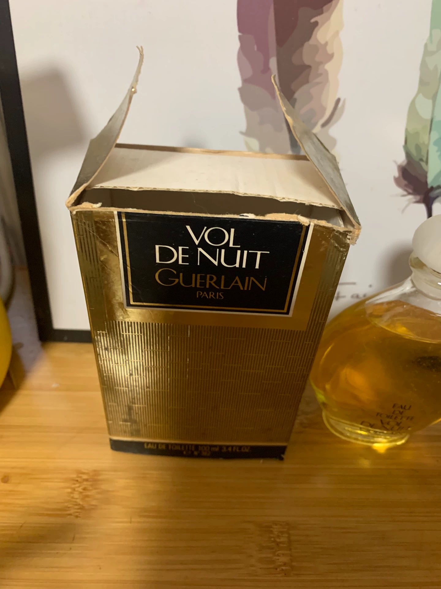 040625-100 Guerlain Vol de Nuit Eau de Toilette EDT 100ml 3.4oz