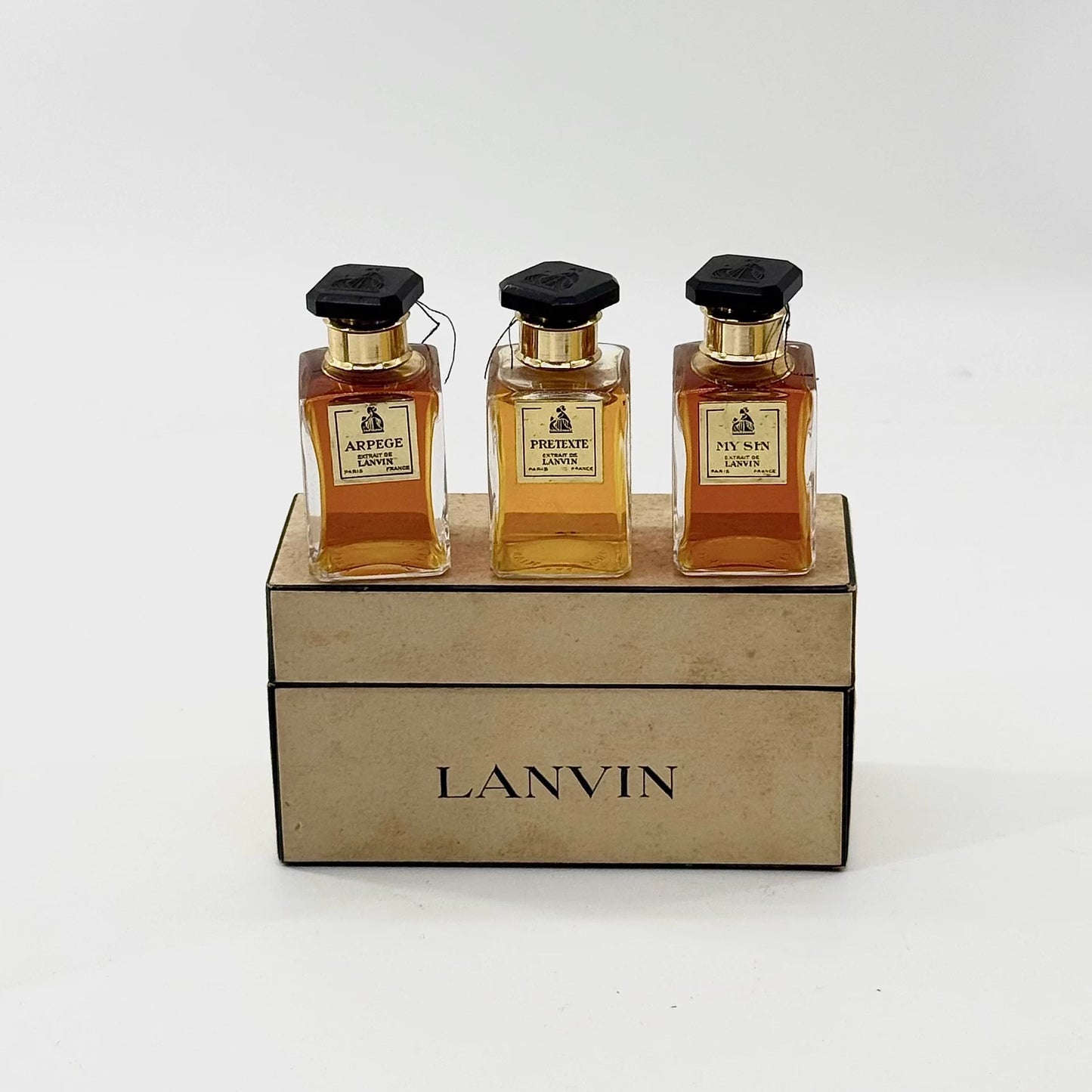 030226-57 Lanvin Arpeggio My Sin Super Sensual Fragrance Set 3 15ml