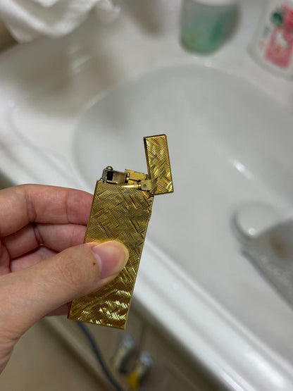 241025-76 Dunhill gold file pattern lighter