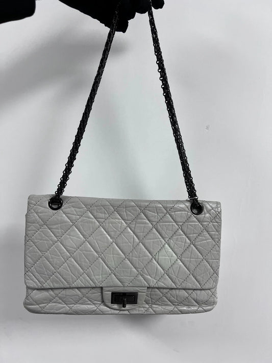 221124-51 CHANEL 2.55 large handbag shoulder bag