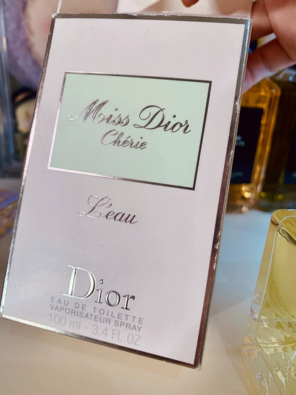 081224-51 Christian Dior Miss Dior Cherie L'eau EDT Eau de toilette 100ml 3.4 oz