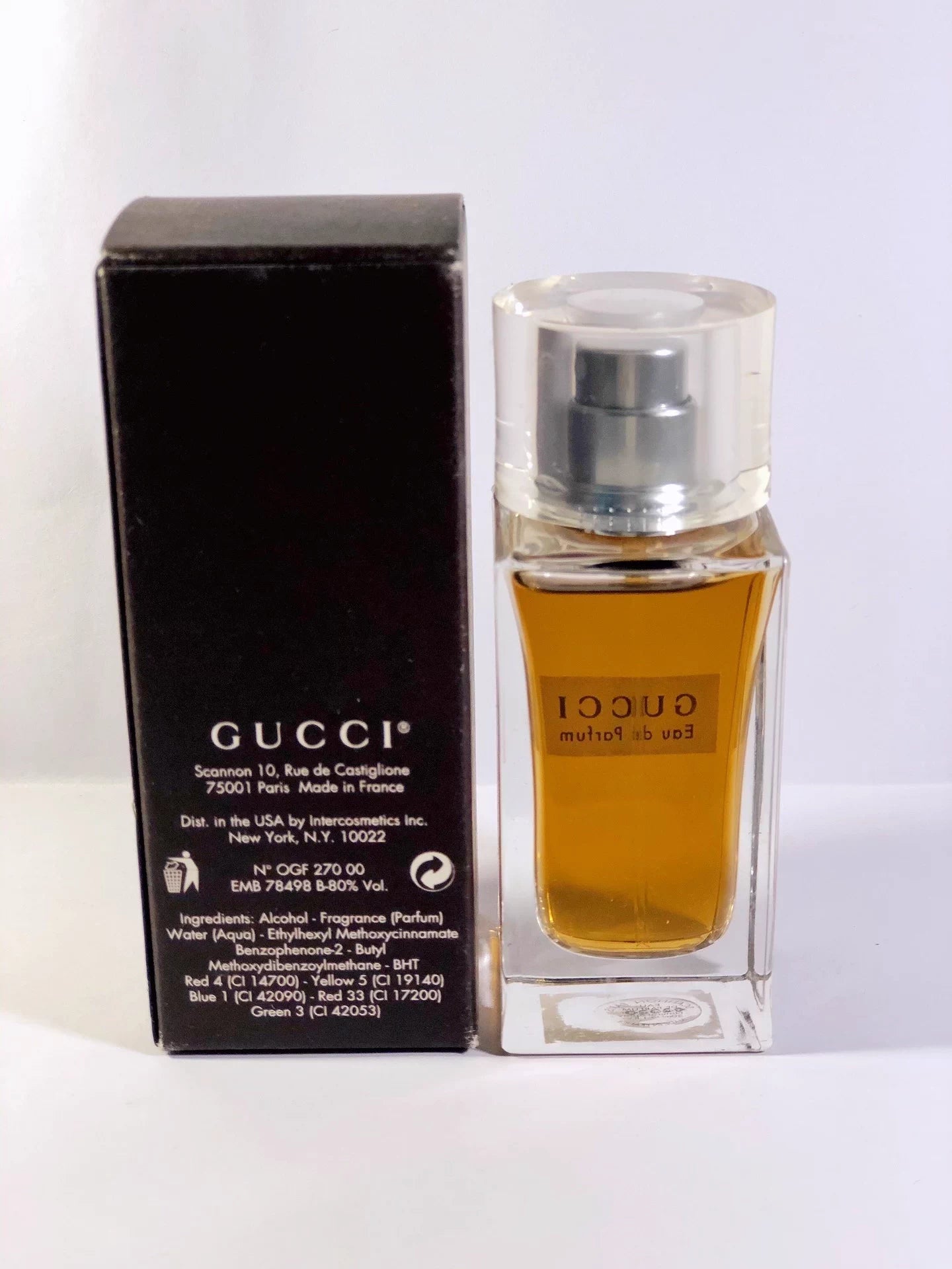 241025-71 Gucci Eau de Parfum EDP 30ml 1.0oz