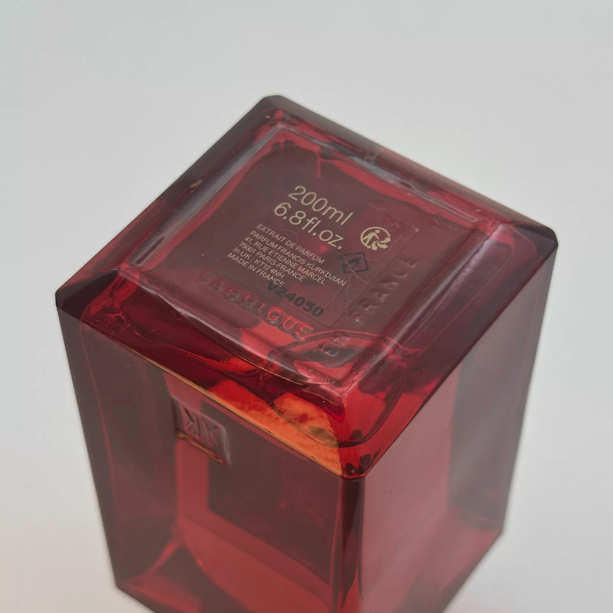151026-74 Maison Francis Kurkdjian MFK Crystal Red 200ml 6.8 oz