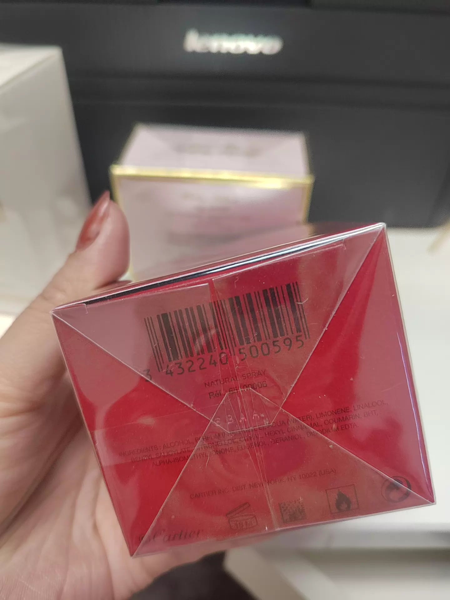 010926-7 CK Cartier Pasha Pasha Perfume 100ml 3.4 oz
