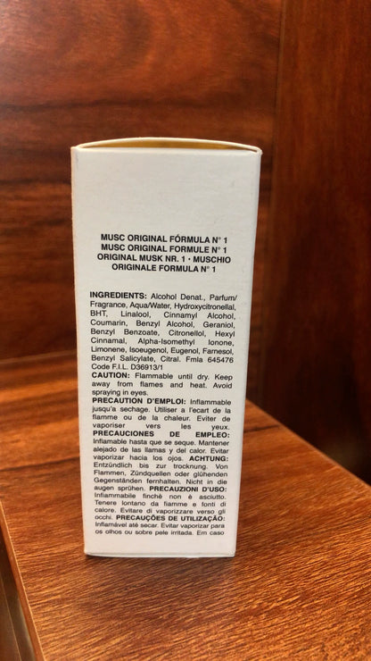 100326-80 Kiehl Original Musk Perfume 50ML  1.7oz