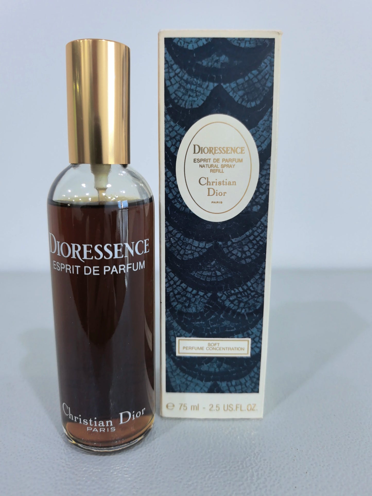 200826-17 Dior essence ESP refill. Parfum 75ml 2.5 oz