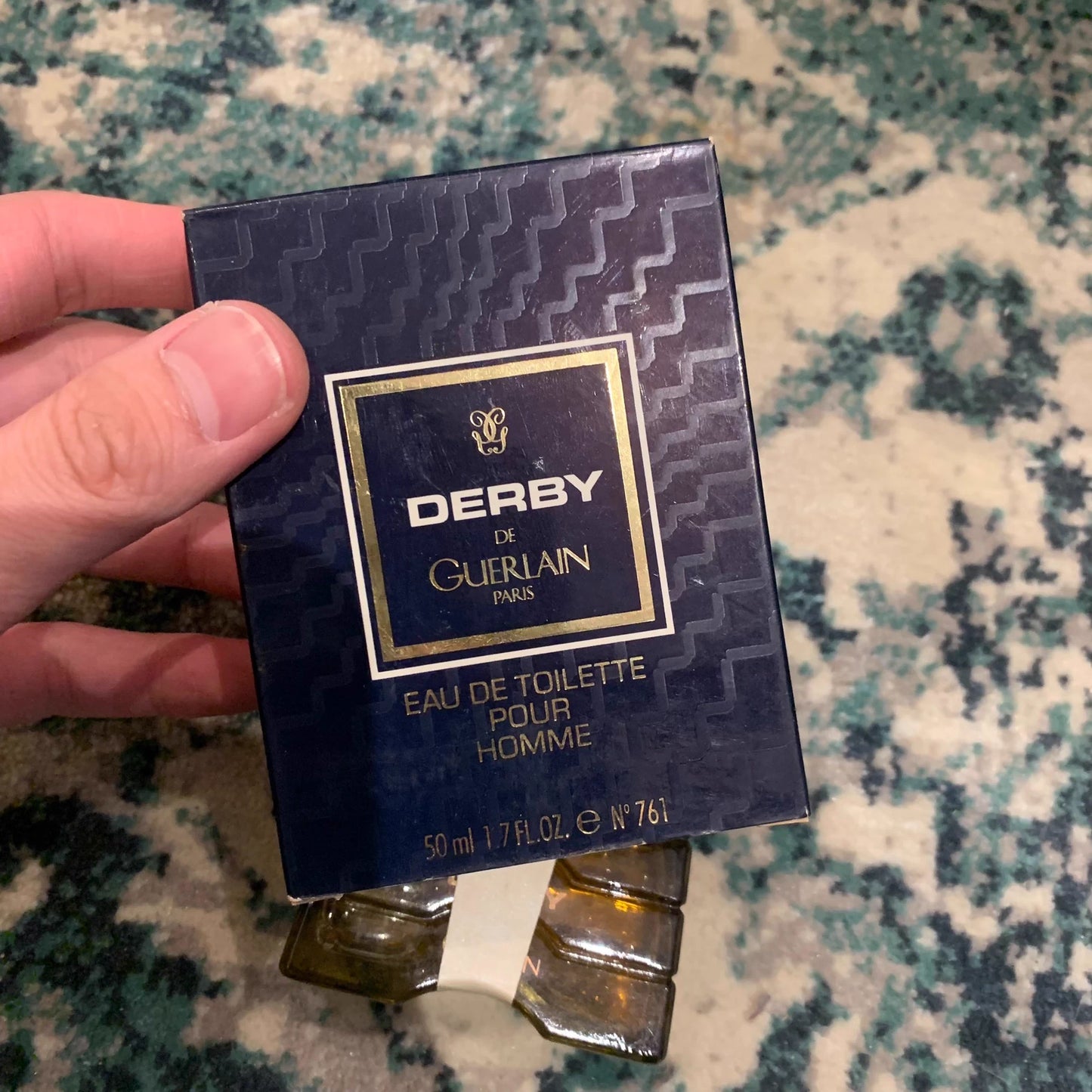 050126-10 Guerlain 50ml 1.7oz Derby EDT eau de toilette
