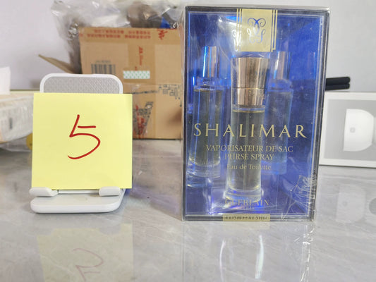 120625-4 Guerlain Shalimar Eau de Toilette EDT 15ml 0.5oz x 4