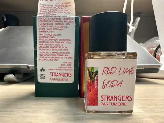 190326-50 Strangers red lime Perfume 30ml  1.0oz