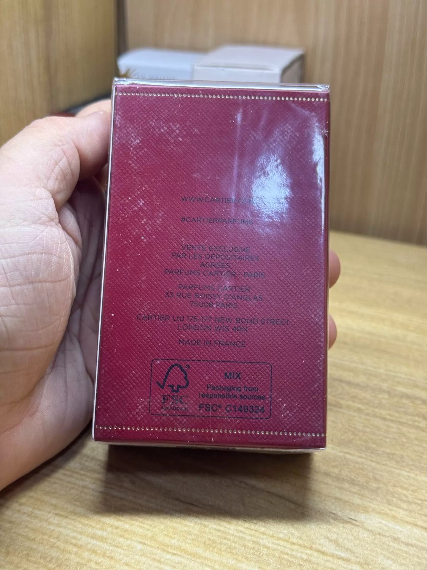 050726-186 Cartier Set 2x Parfum 30ml 1 oz