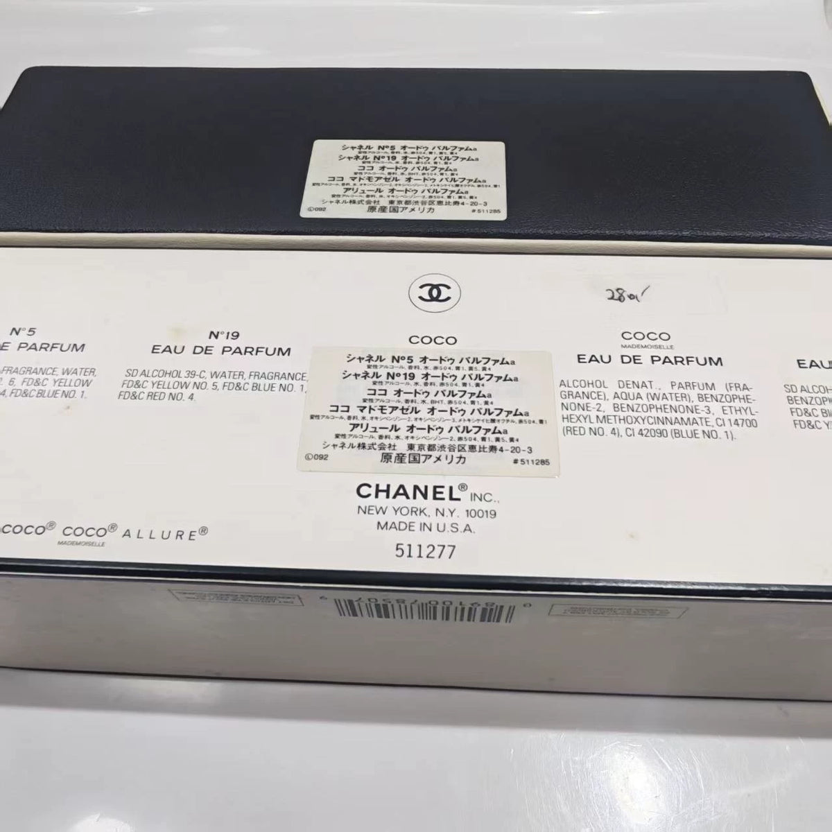 020926-240 Chanel set box bottles Perfume