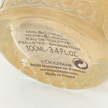 030826-85 L'Occitane OCCITANE Lemon Honey EDT 100ml 3.4 oz