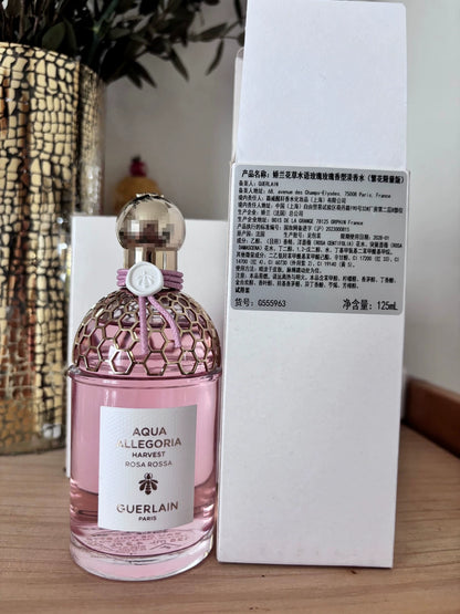 140126-70 Guerlain 125ml 4.2oz Aqua Allegoria Rosa Rossa