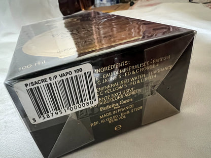 301225-98 Caron Eau de Parfum EDP 100ml 3.4oz