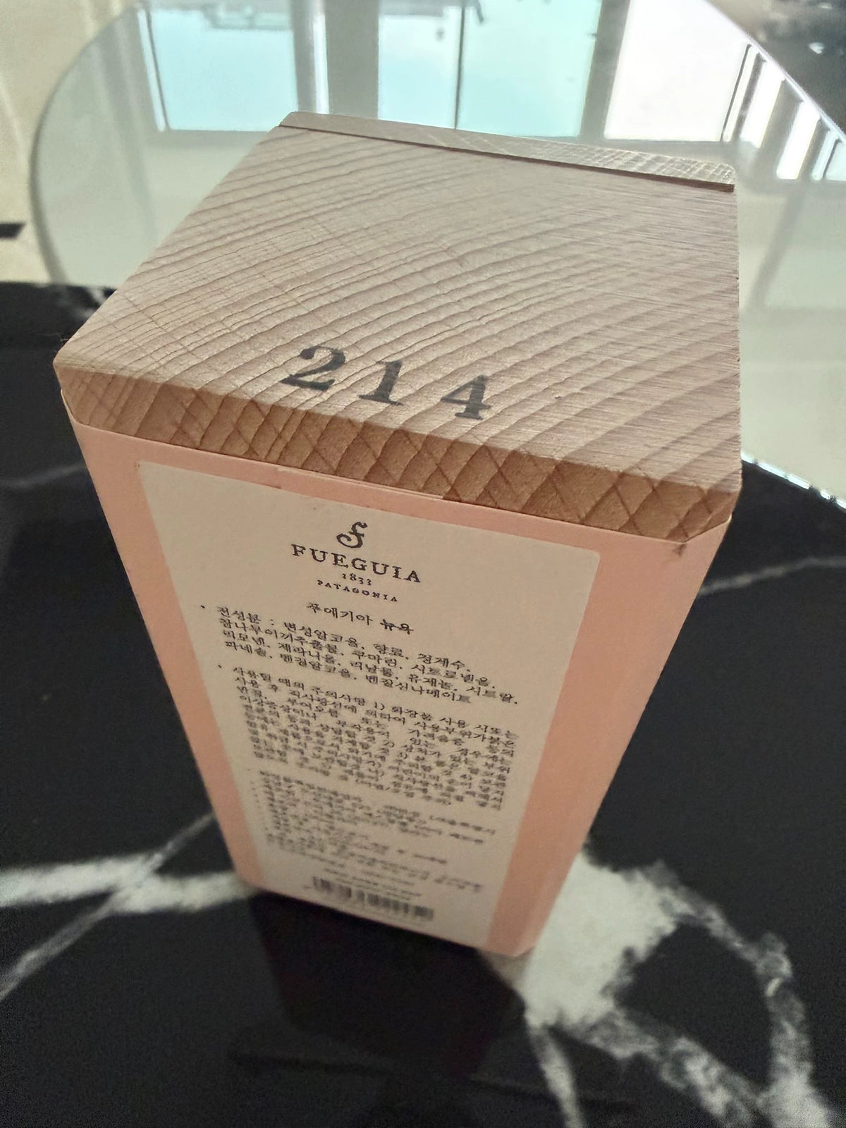 161026A-24 Fueguia 1833 New York New 100ml 3.4 oz