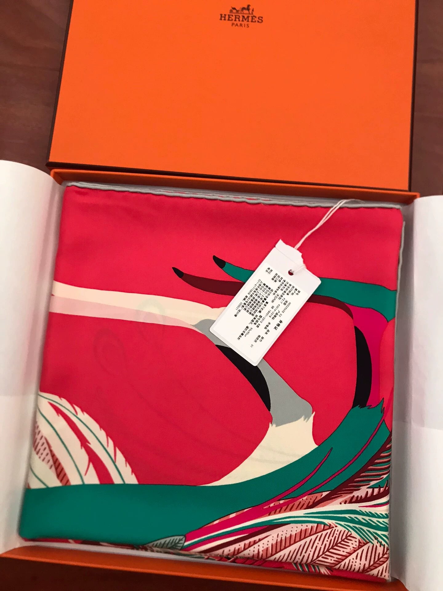 160826-scarf-18 Hermès Brand new genuine  scarf 90 x 90 cm