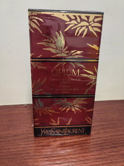 300825-37 Sealed YSL Saint Laurent Opium 7.5 ml 0.25 oz OPIUM Parfum