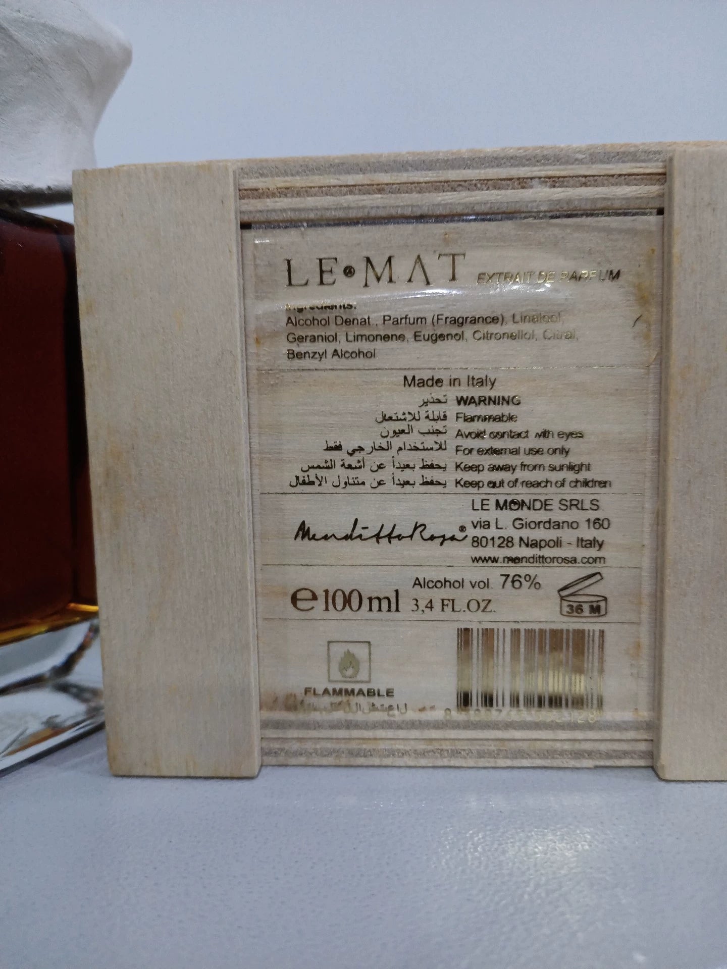 270326-2 Mendittorosa Le Mat Extrait 100ml