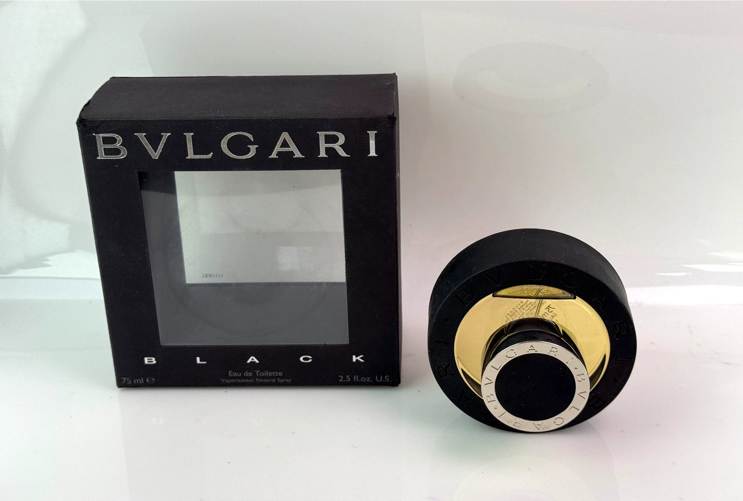 120126-67 Bvlgari Black EDT Parfum Perfume 74ml 2.5oz