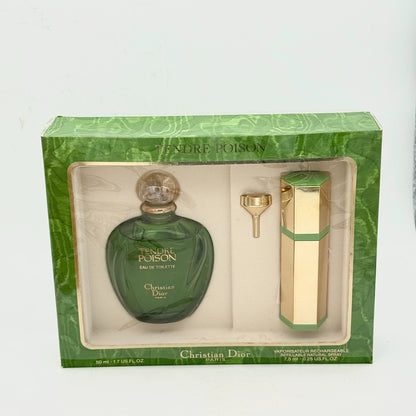 030826-108 Dior green poison set EDT 50ml 1.7 oz