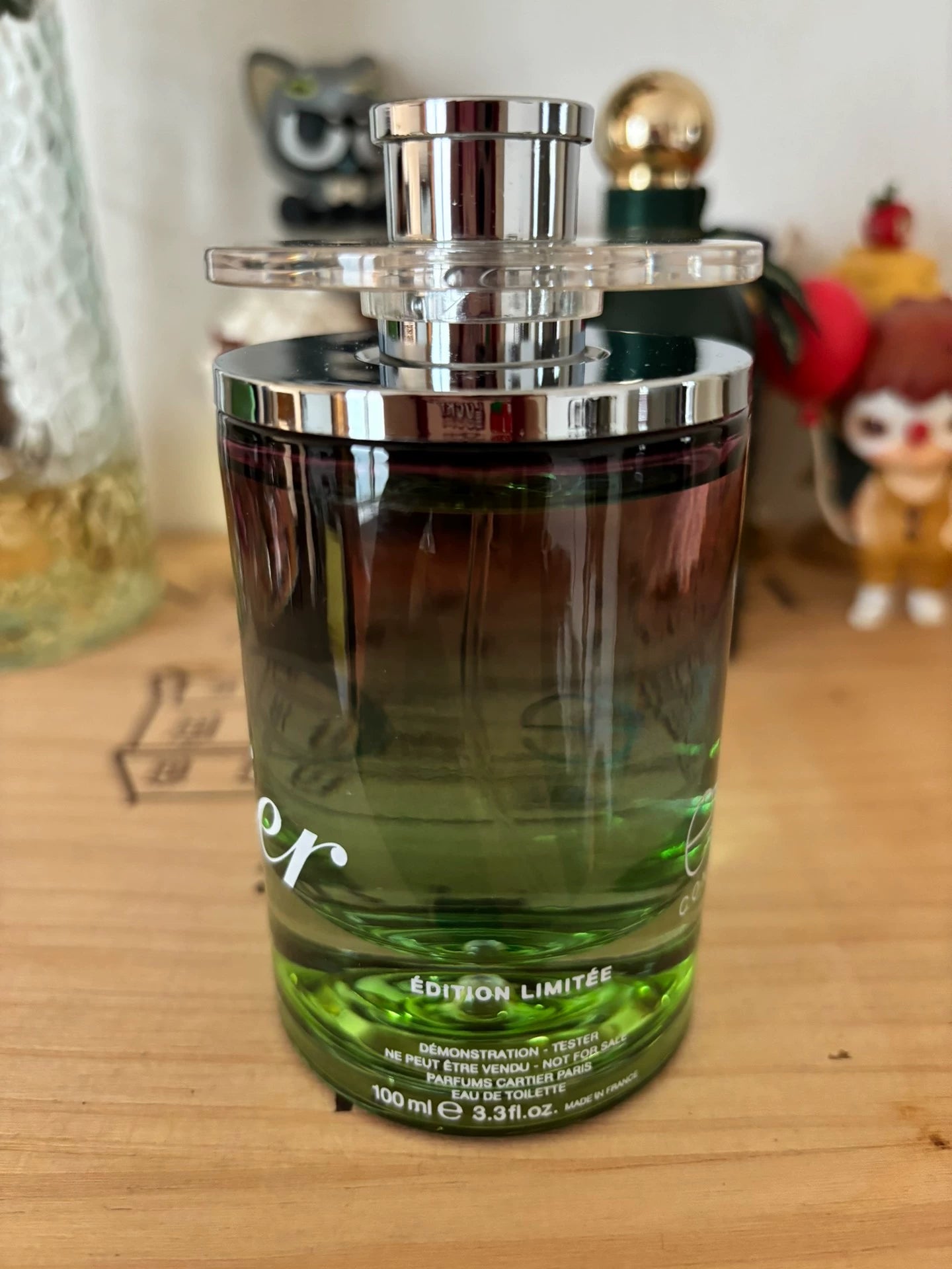 140126-80 Cartier 100ml 3.4oz EDT eau de toilette