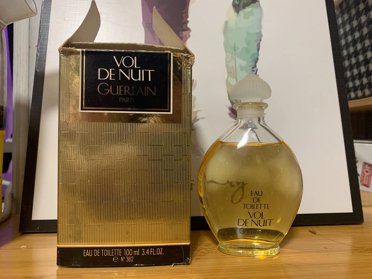 040625-100 Guerlain Vol de Nuit Eau de Toilette EDT 100ml 3.4oz
