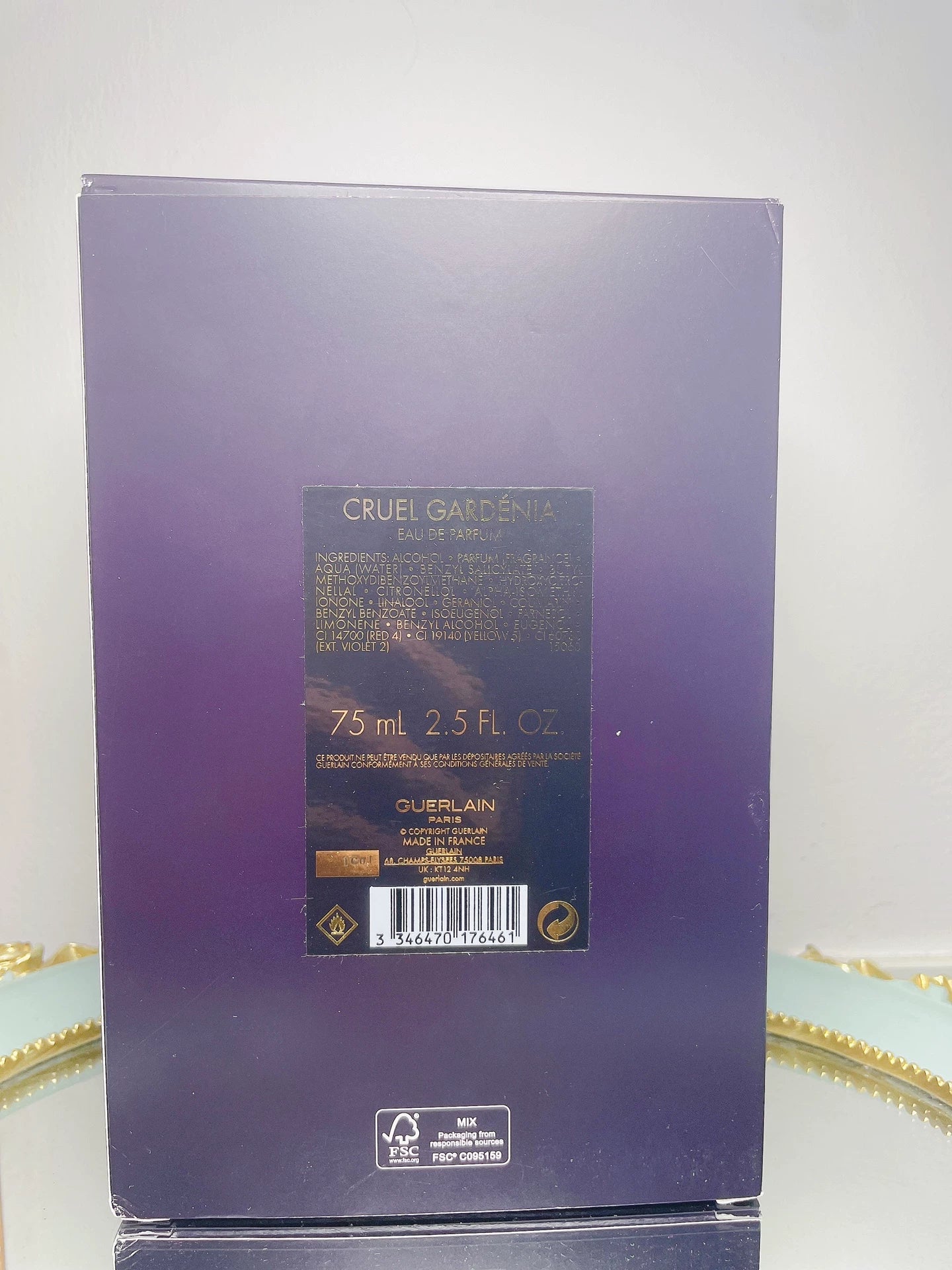 241025-18 Guerlain CRUEL GARDENIA 75ml  2.5 oz EDP eau de Parfum