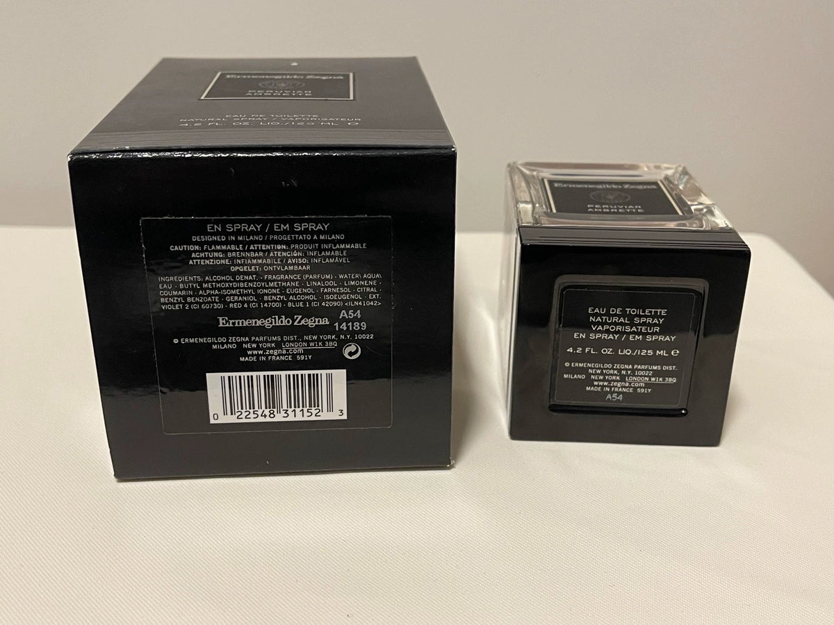 150926-231 Zegna Natural EDT 125ml 4.2 oz