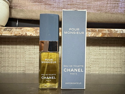 250525-15 Chanel pour monsieur Eau de Toilette EDT 100ml 3.4oz