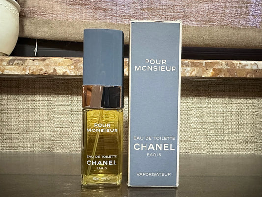 250525-15 Chanel pour monsieur Eau de Toilette EDT 100ml 3.4oz