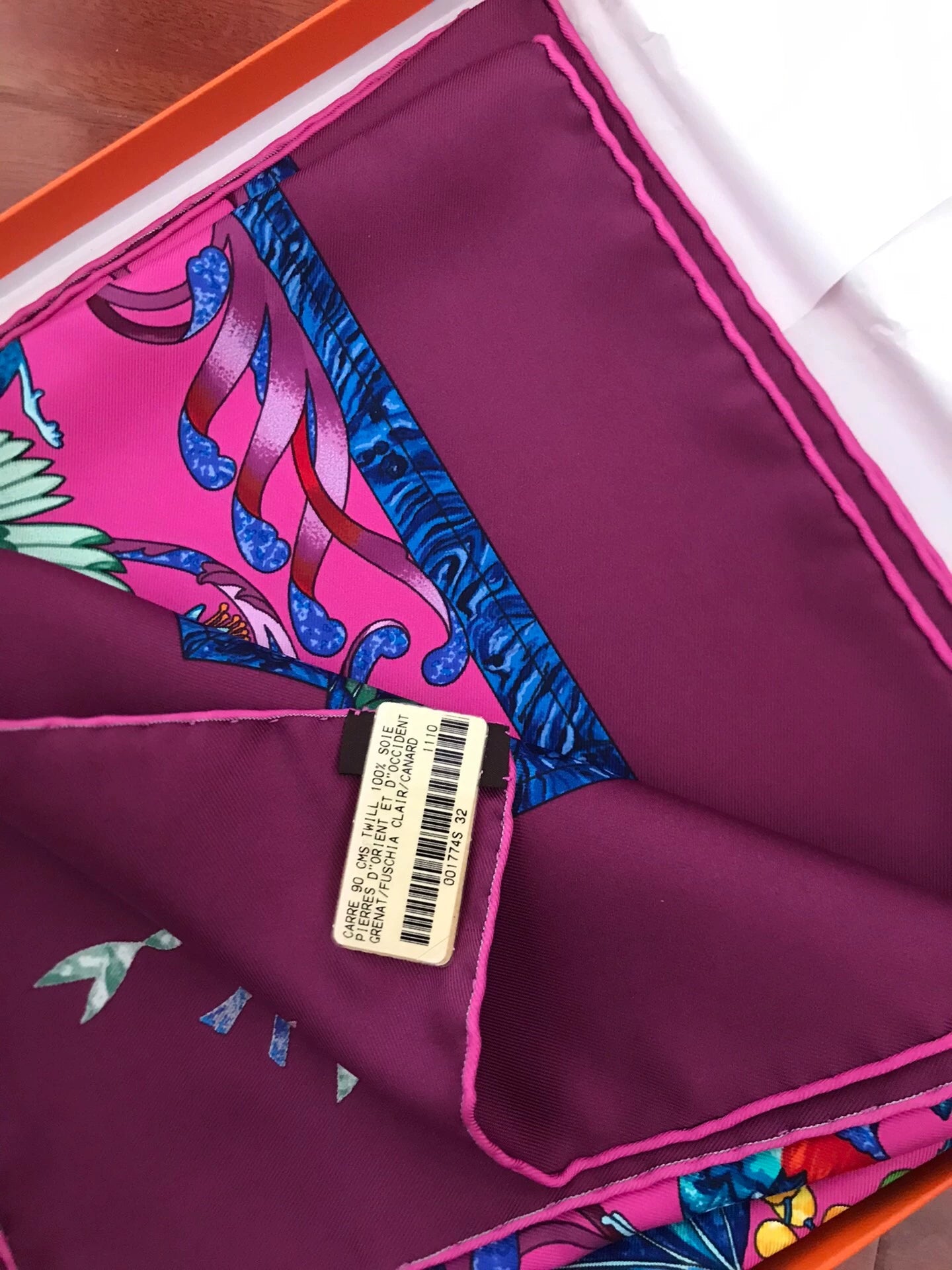 160826-scarf-61 Hermès Genuine silk scarf