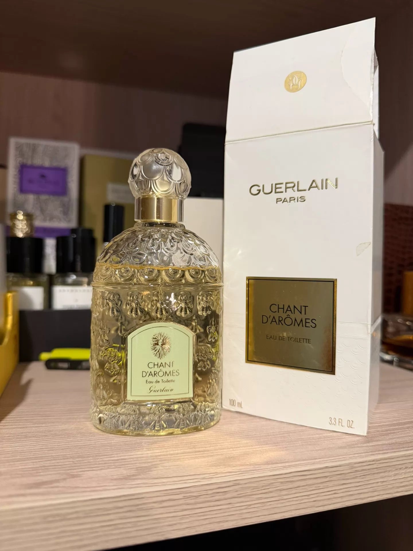 120826-19 Guerlain Flower Movement honey EDT 100ml 3.4 oz