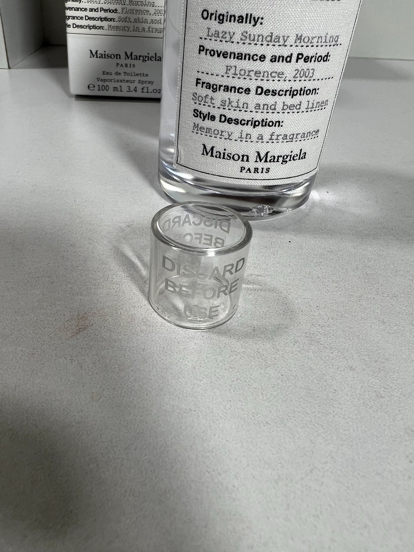 070926-15 Mason Margiela Lazy Perfume 100ml 3.4 oz