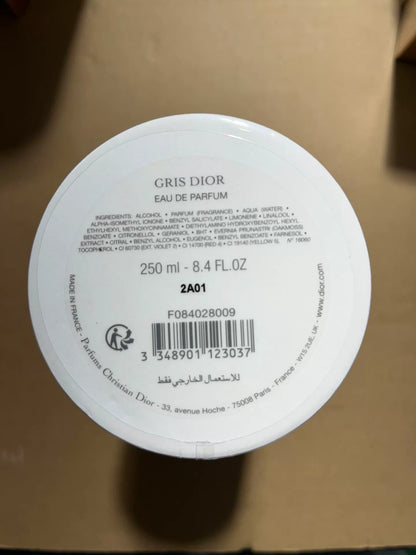 030926-43 Dior GRIS Montaigne Salon Perfume 250ml 8.5 oz