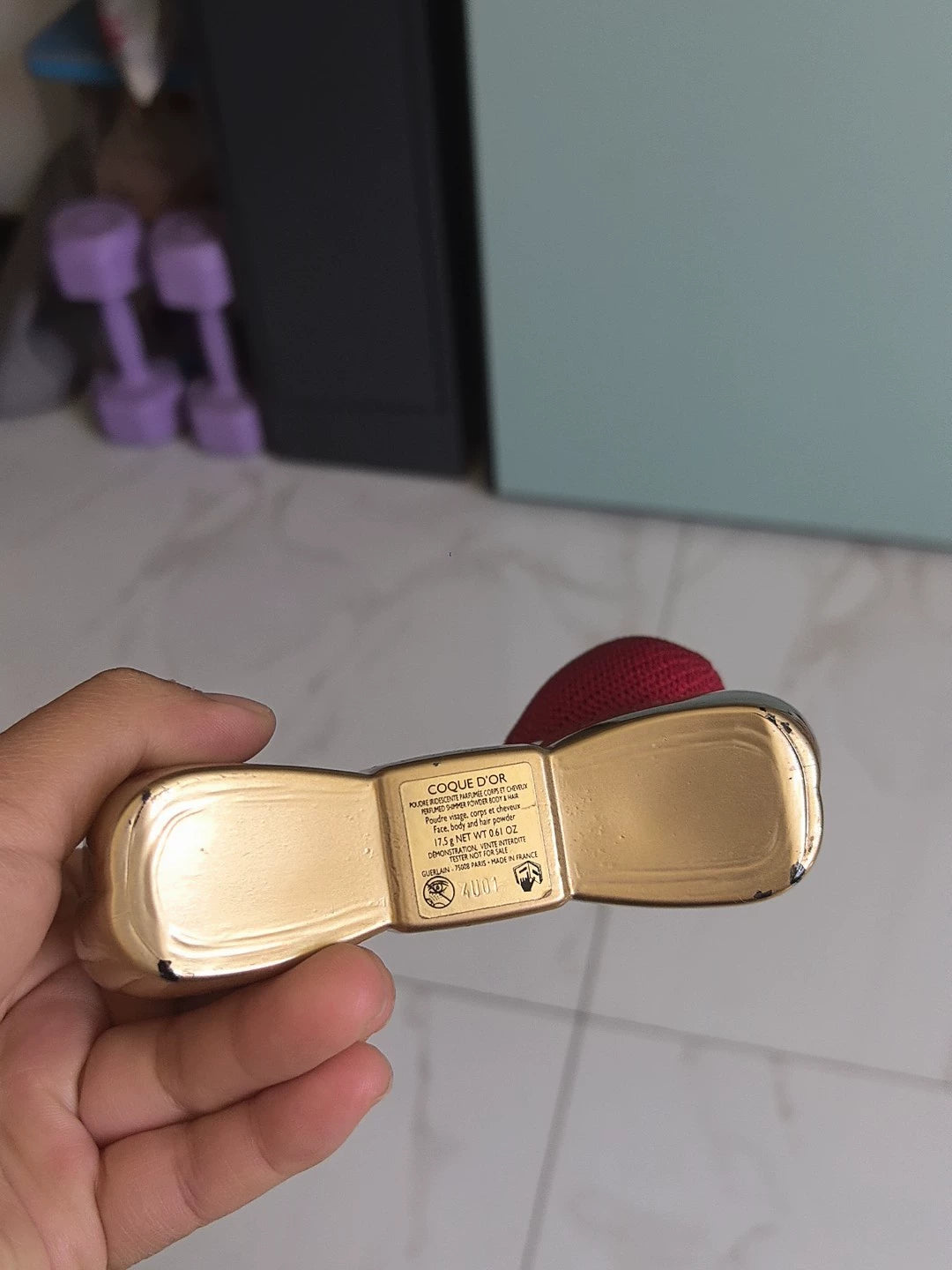 051125-13 Guerlain 17.5 g Coque D'or  Powder p