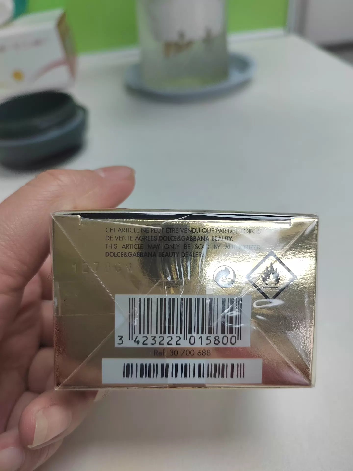 010926-37 DG one Golden Perfume 30ml 1 oz