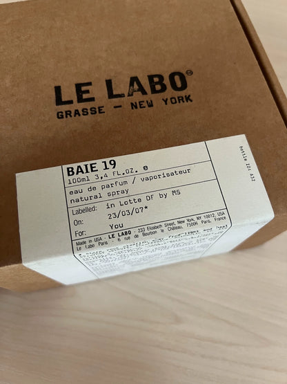 270926-22 Le Labo Eccnl Parfum 100ml 3.4 oz