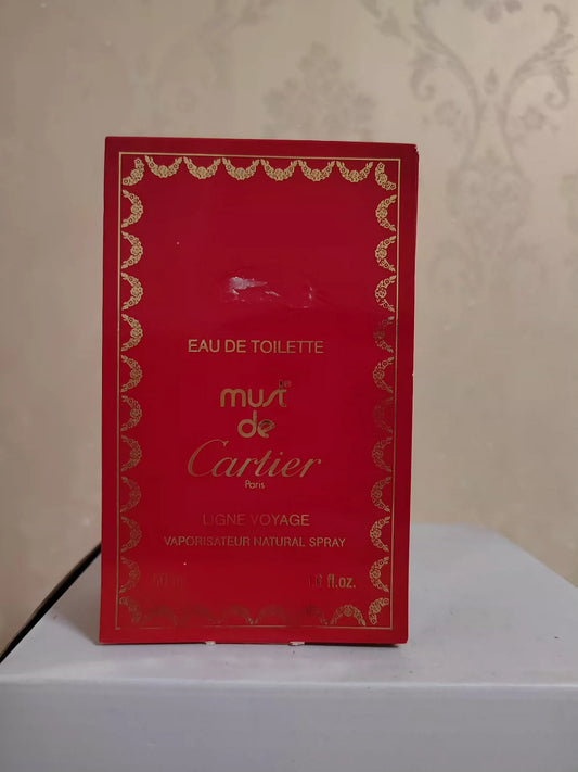 300825-16 Cartier must Eau de Toilette EDT 50ml 1.7 oz